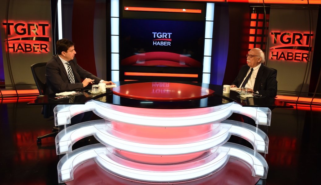 TGRT News Channel hosts Minister Avcı on live program