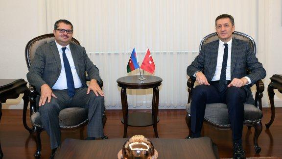 Bakan Selçuk, Azerbaycan Büyükelçisi İbrahim´i kabul etti