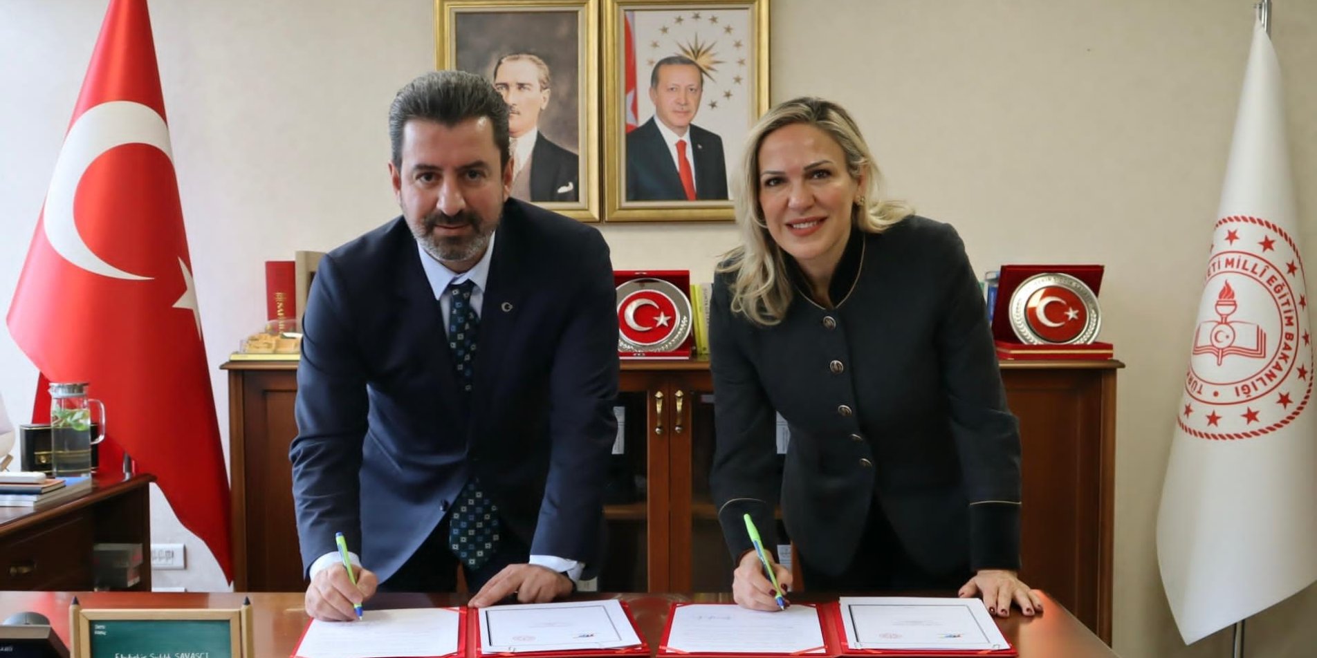 MİLLÎ EĞİTİM BAKANLIĞI İLE TÜRKİYE TENİS FEDERASYONU ARASINDA İŞ BİRLİĞİ PROTOKOLÜ İMZALANDI